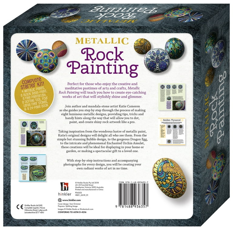 Rock Painting kit for Adults and Kids - Kids Painting kit with Rock  Painting Supplies for Painting Rocks