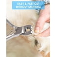 Dog Nail Clippers with Nail File, Professional Heavy Duty Dog Nail