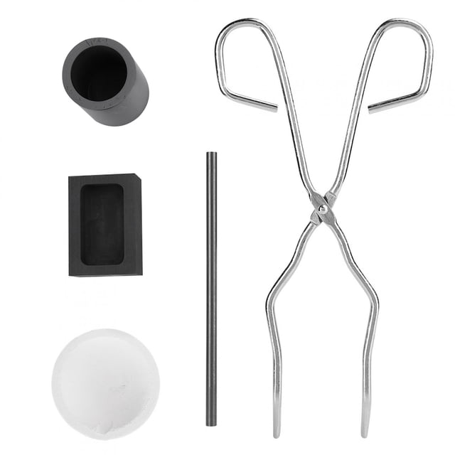 Oubit Pinces de Fusion, 5 Pcs/ensemble Ensemble de Fusion de Graphite Ensemble de Fusion de Graphite Tiges de Graphite Durabilité Prolongée