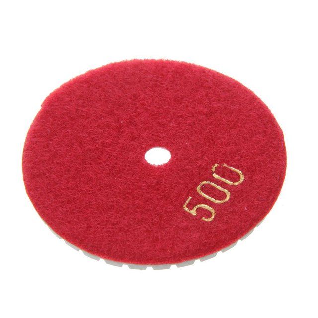8 cm Cojín de Pulido para Pulir Diamante Mármol Granito Alfombrilla de Pulido de Diamante Húmedo Macarena Diamante para pulir