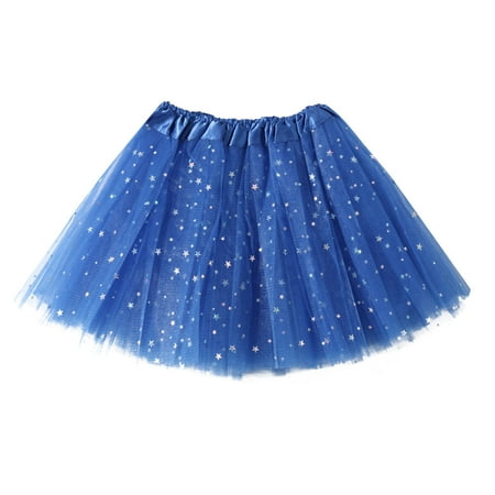 

QWERTYU Toddler Baby Child Children Kids Sequins Tutu Dress for Girl Skirts Summer Skirt