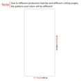 thumbnail image 3 of 1pc White Subfilm, Indentation Decor, Waterproof, Stain Resistant, Erasable, Wallpaper, Peel And Stick, For Refrigerator/ Speaker/ Dryer/ Cabinet/ Oven Appliances Furniture Decor, For Kitchen/ Cabin, 3 of 4