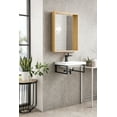 thumbnail image 3 of James Martin Vanities 055Bk1620wg2 Boston 19-5/8" Rectangular Porcelain Console Bathroom, 3 of 7