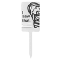 thumbnail image 4 of Character Sign with Bag Holder, Dog Lawn Sign, Please Clean Up After Your Pet, 4 of 8