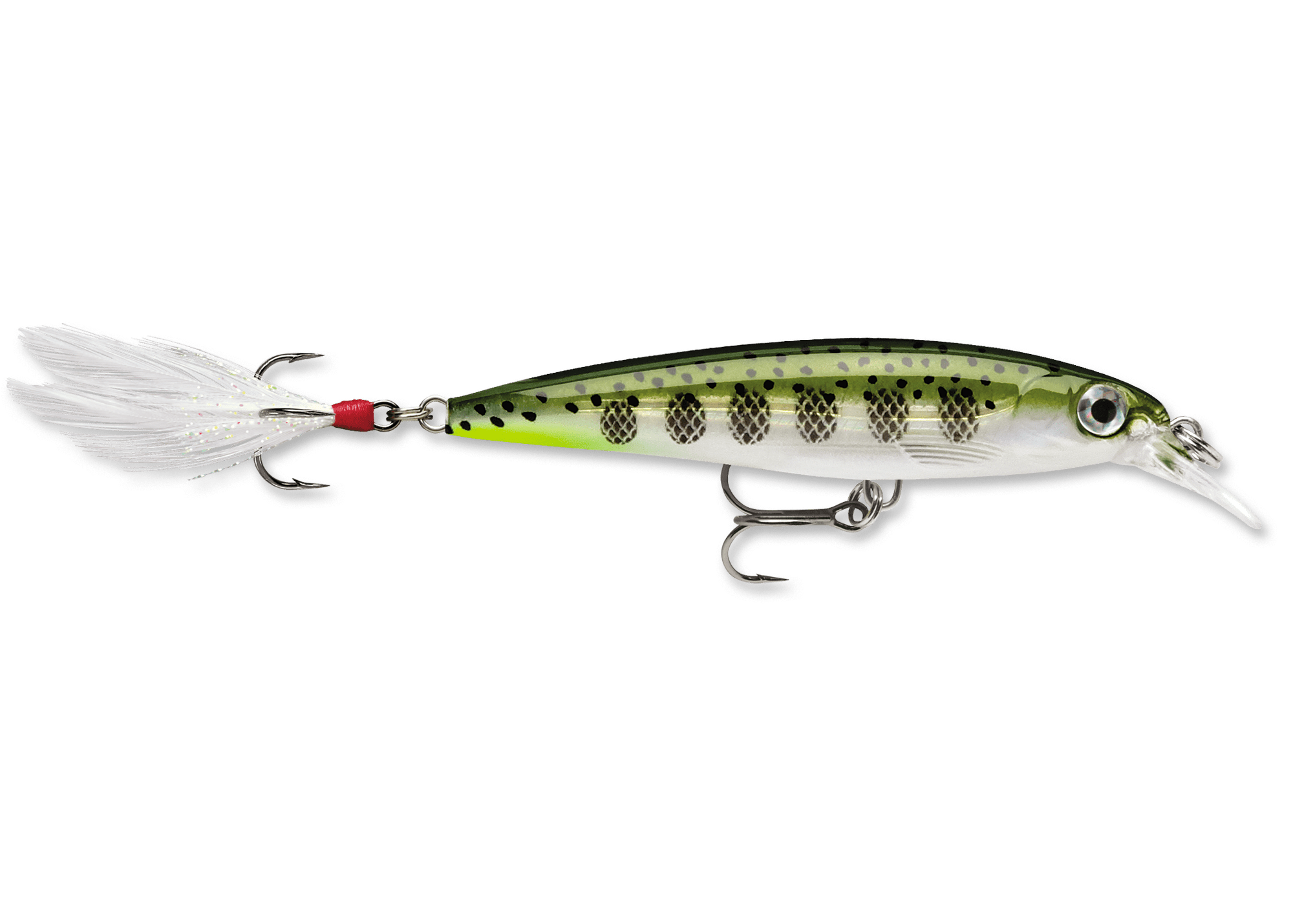 Rapala XRap 8 Fishing Lure Olive Green Muddler 3 1/8'' Runs 35
