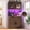 Weathered Brown, variant on 71" Pantry Cabinet with LED Light & Outlet, Tall Kitchen Pantry Storage Cabinet with Microwave Stand, DIY Pegboard, Drawer and Adjustable shelf, Kitchen Hutch for Dining Room, Black and Rustic
