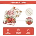 thumbnail image 5 of Touchbetter Ice Cream Gingerbread Sweet Christmas Table Runner, Seasonal Winter Kitchen Dining Table Decoration for Home Party Indoor 13x36 Inch, 5 of 6