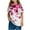 Hot Pink, variant on Fancifize Unisex Floral T-Shirt Vintage Botanical Print Summer Top Short Sleeve Cute Tshirt for Boys & Girls Ages 3-14Y