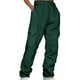 thumbnail image 1 of Pantalones deportivos Prolriy para mujer, color liso, con cordón ajustable, cintura elástica y bolsillos, pantalones deportivos para mujer, pantalones deportivos para mujer, color verde M, 1 of 6