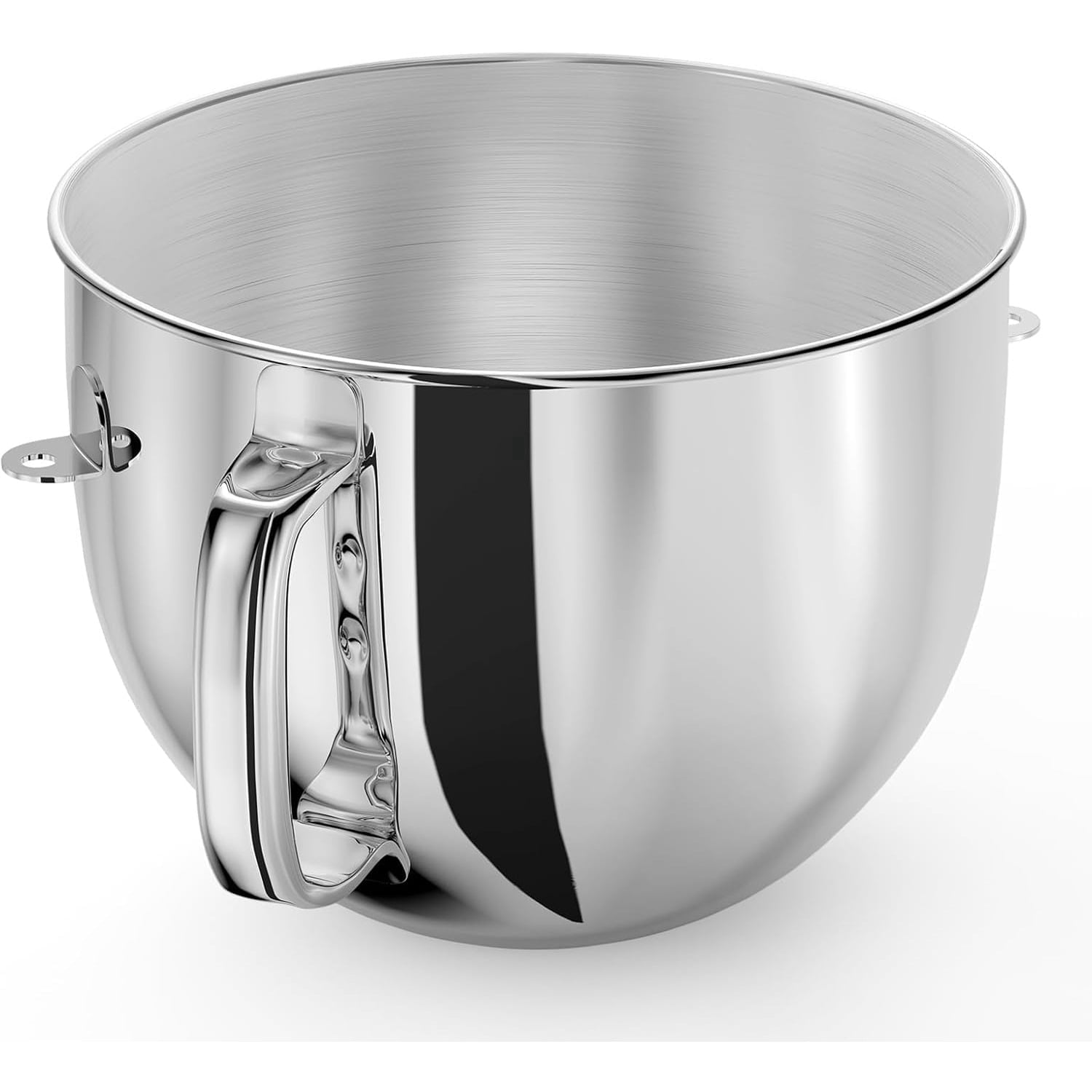 Cfweater Compatible with KitchenAid 7-Quart Bowl-Lift Mixer Bowl, Stainless Steel with Handle, Dishwasher Safe