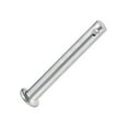 thumbnail image 3 of Pasadores de clevis de un solo agujero, 6mm x 45mm cabeza plana de acero con recubrimiento de zinc 10Pcs, 3 of 5