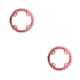 thumbnail image 2 of Greeniant Platos anchos estrechos 104BCD 36T 38T rueda de cadena aleación de aluminio a prueba de herrumbre 4 agujeros piezas de placa de Rojo 38T 2piezas, 2 of 6