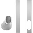 thumbnail image 2 of Window Slider Adapter Air Conditioner, 1pcs Window Slider Kit Plate/6 Inch Window Adapter For Portable Air Conditioner No Need Drilling Holes, 2 of 5