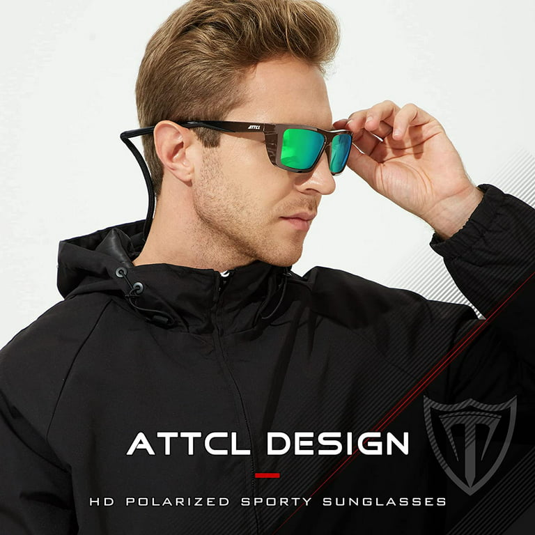 ATTCL Mens Fashion Polarized Sunglasses for Men Sports Fishing