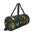 thumbnail image 2 of Bingfone Intellectual Frog Pond Print Gym Duffle Backpack for Men Women,Travel Weekender Carry-On Bags with Detachable Back Pack Straps for Traveling Overnight Climb Sports, 2 of 7