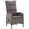 thumbnail image 5 of vidaXL 7 Piece Garden Dining Set Grey, 5 of 5