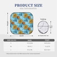 thumbnail image 3 of Haiem Sunflowers Car Windshield Sun Shade (2 Pieces) Foldable Windshield Sun Shade Car Accessories for Truck SUV Pickup-Small, 3 of 7