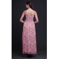 thumbnail image 2 of Bimba Robe à Bretelles Smockée en Georgette pour Femmes à Imprimé d'Oiseaux Blossom & Paradise Whydah - Très Petit, 2 of 7