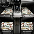 thumbnail image 7 of Fuzoiu Art Of Living Print Carpet Floor Mats for Car,Car Foot Mat Set,Universal Fit 4 Piece Mat Pad Set,Fits Most Cars Trucks Vans Sedans SUV Auto Carpet Mat Se, 7 of 7