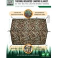 thumbnail image 2 of USGI Industries Military Woobie Blanket | Thermal Insulated Camping Blanket, Poncho Liner | Large, Portable, for Hiking, Outdoor | Compression Carry Bag Included (ACU), 2 of 5
