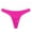 Hot Pink, variant on Mens Underwear Mens Lingerie Micro Thong Bikini Front Hole Underwear G-string Underpants