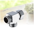 thumbnail image 3 of DEEPCRAFF Shower Filter Hard Water Angle Stop Valve Silver for Bathroom Showers 1Pack, 3 of 8