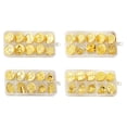 thumbnail image 4 of 10 Uds cabeza de sello DIY cabeza de sello de esmalte multiusos para embalaje Scrapbooking (D) Ehuebsd libre de BPA, 4 of 6