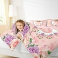 thumbnail image 4 of Castle Fairy Girly Flower Rose 2Pcs Bedding Comforter Set,Ballet Girl Twin Comforter Sets,Kawaii Cute Breathable Bedding Set for Women Girls Children,Breathable Home Decor, 4 of 8