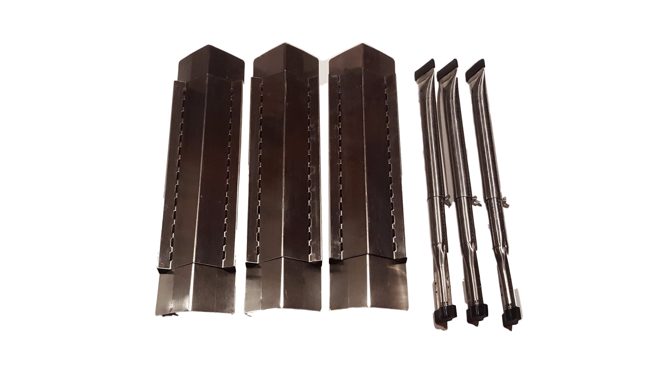 Set of Three Adjustable Vaporizer Bars and three adjustable burners for