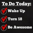 thumbnail image 3 of CafePress - 18Th Birthday Checklist T Shirt - Men's Classic Graphic Cotton T-Shirt, 3 of 4