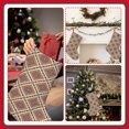 thumbnail image 7 of Sikiie Fashion Tatreez Christmas Stockings,18 Inches Christmas Stockings Xmas Hanging Stockings for Family Christmas Decorations & Gifts, 7 of 7