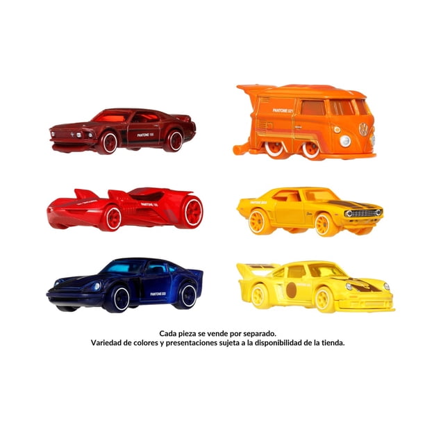 Vehículo de Colección Mattel Hot Wheels Auto Pantone Sorpresa Varios modelos 1 pieza
