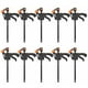 thumbnail image 1 of Clip de carpintería tipo F Wdftyju 10 Uds 4 pulgadas herramienta de carpintero de alta resistencia, 1 of 7