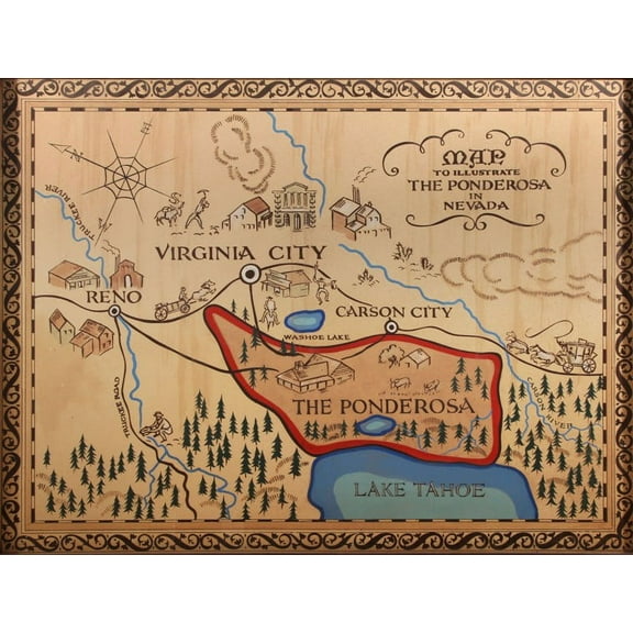 Bonanza Movie Poster (11 x 17)