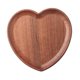 thumbnail image 1 of Bandeja con forma de amor Macarena lavable de madera para servir 21,5 cm, 1 of 8