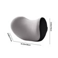 thumbnail image 3 of Tgbvmt Ergonomic Car Headrest Neck Pillow for Cervical Support with Suede Material Designed for Long Drives and Commutes Available in Blue Gray Pink for Effective Neck and Back Relief, 3 of 6