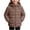 Coffee, variant on ZBSOKO Winter Coats for Kids Removable Hood Warm Puffer Jackets Long Sleeve Full Zip Thicken Outerwear Daily Casual Wear Sizes 1-13 Years