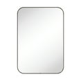 thumbnail image 2 of TEHOME Oil Rubbed Bronze Bathroom Mirror, 24x36 Inches, Contemporary Rounded Rectangle, 2 of 7