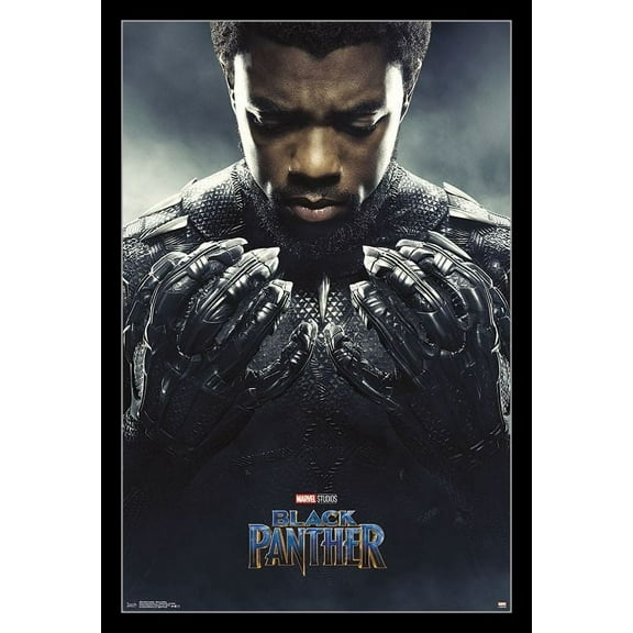 Black Panther - Black Panther Laminated & Framed Poster Print (22 x 34)