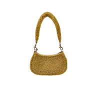 COACH Coach Teri Mini Shearling Fur Crossbody Womens Bag