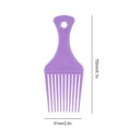thumbnail image 4 of Peine Tenedor Con Punta Aceite para Hombre Peine para Peinar El Peine Dientes Anchos Herramienta Belleza (púrpura), 4 of 7