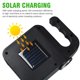 thumbnail image 2 of Lámpara de trabajo LED COB de emergencia con linterna solar portátil para acampar al aire libre (amarillo), 2 of 5