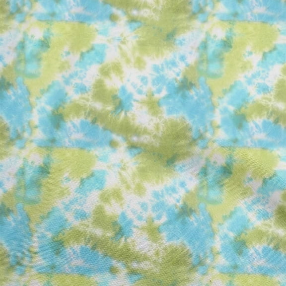 oneOone Viscose Chiffon Light Green Fabric Asian Tie & Dye Dress Material Fabric Print Fabric By The Yard 42 Inch Wide