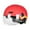 Red, variant on jinwen Electric Helmet with Light and Visor Adjustable Adult Cycling Helmet Dark Blue