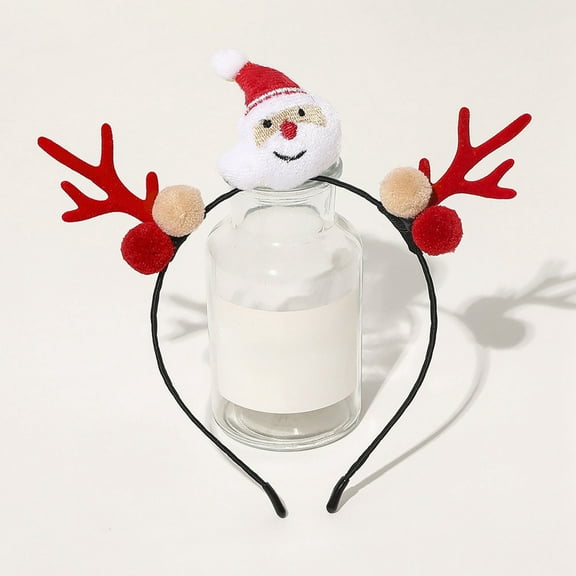 Festive Barrettes Christmas Headdress Decoration Hair Tie for Women and Girls - Accessory for Holiday Celebrations and Events