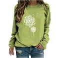 thumbnail image 2 of Ichuanyi liquidación mujer mangas largas camisas casuales imprimir sudadera redonda de cuello jalón ICHUANYI WER2023082206626, 2 of 4