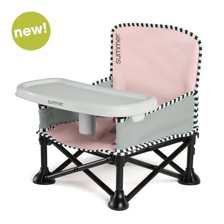 Summer Pop 'n Sit SE Portable Booster Seat, Bubble Gum