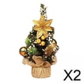 thumbnail image 1 of Centros de mesa,Mini árbol de Navidad de mesa,adornos para fiestas,Árbol de Navidad artificial de escritorio en miniatura,Figuras en miniatura de árbol de Navidad de mesa,Accesorios para, 1 of 10