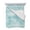 Teal, Mint, White, variant on Quilts Twin-XL Size Bedding Set, Blue Palm Leaves Lightweight Quilted Comforter, Summer Tropical Botanical Coastal Soft Reversible Bedspread Coverlet with Pillow Covers for All Season, 68" x 98"