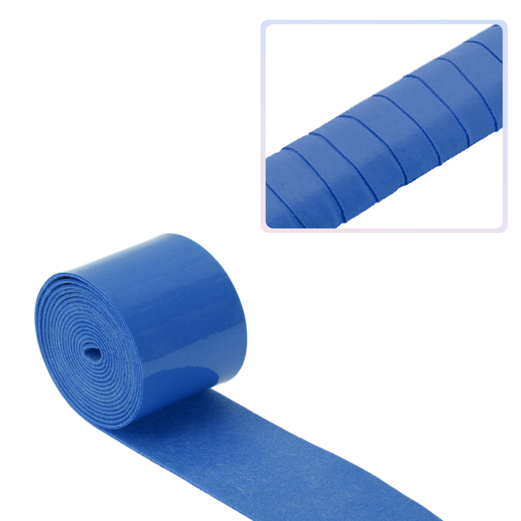 Unique Bargains 2 Pcs Tennis Racket Grip Tape Dry Overgrip Tape Blue